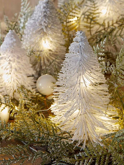 Light Up Brush Trees Centrepiece