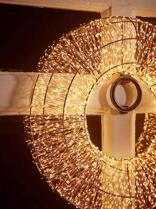 Super Lights Outdoor Wreath