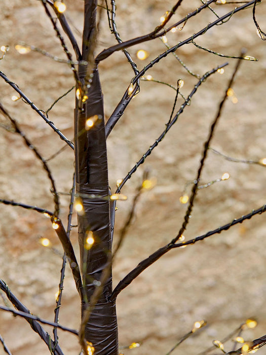 Naked Wire Front Door Light Up Tree Set