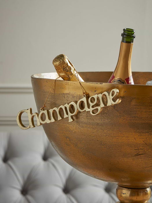Champagne Metal Hanging Decoration