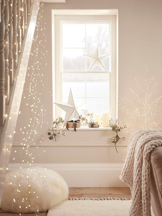 White Metal Star - Large
