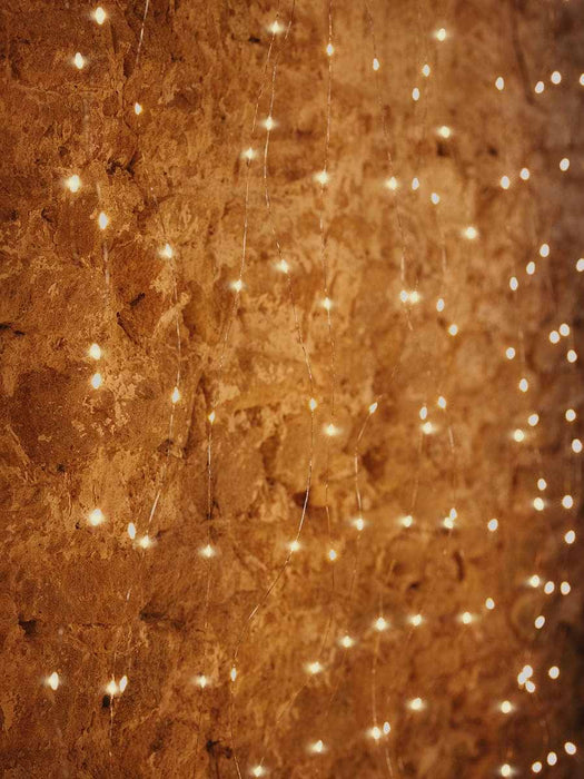 Naked Wire Curtain Lights