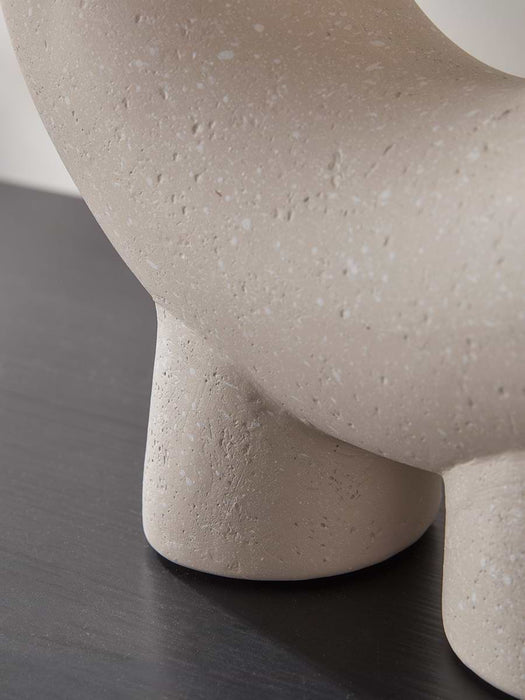 Standing Textured Circle