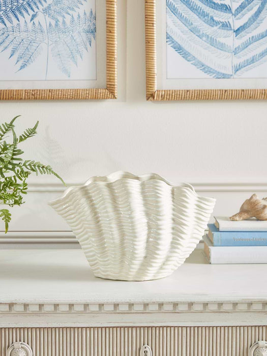 Faux Clam Vase