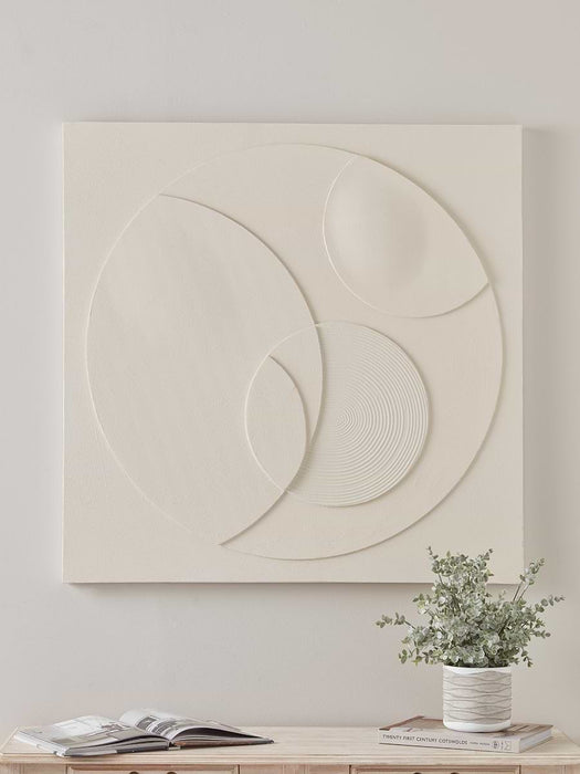 Abstract Circles Canvas