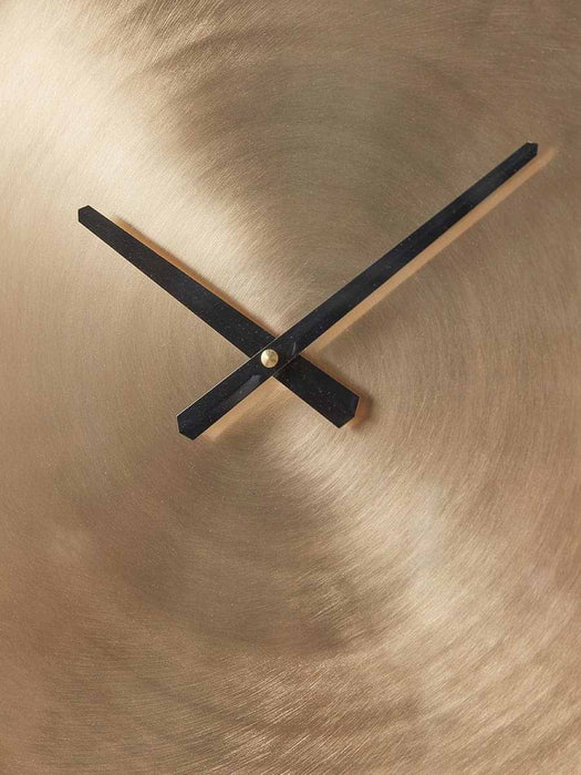 Brushed Brass Wall Clock