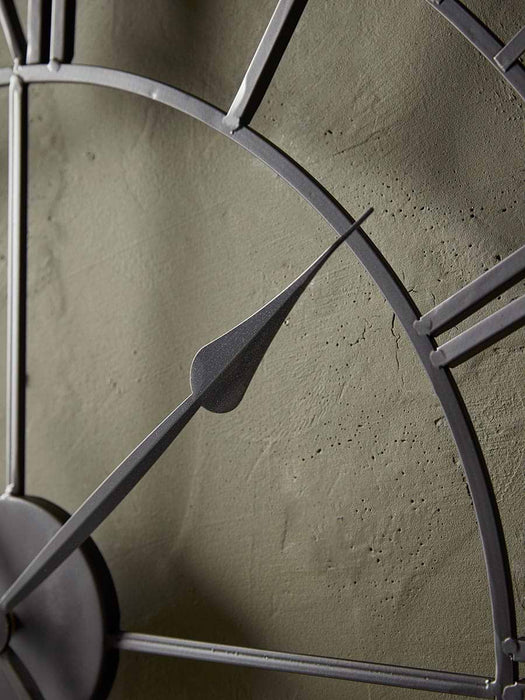 Black Cut Out Clock