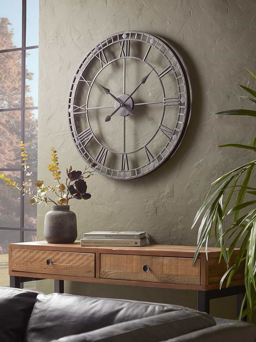 Black Cut Out Clock