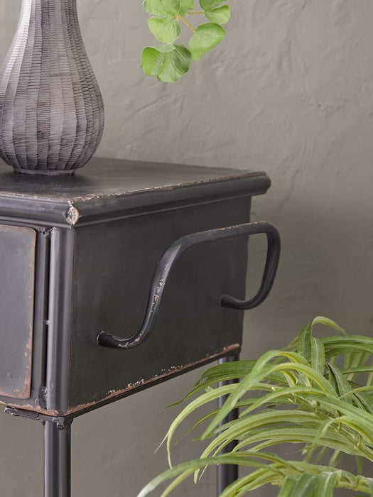 Industrial Iron Console Table