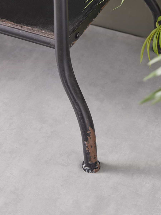 Industrial Iron Console Table
