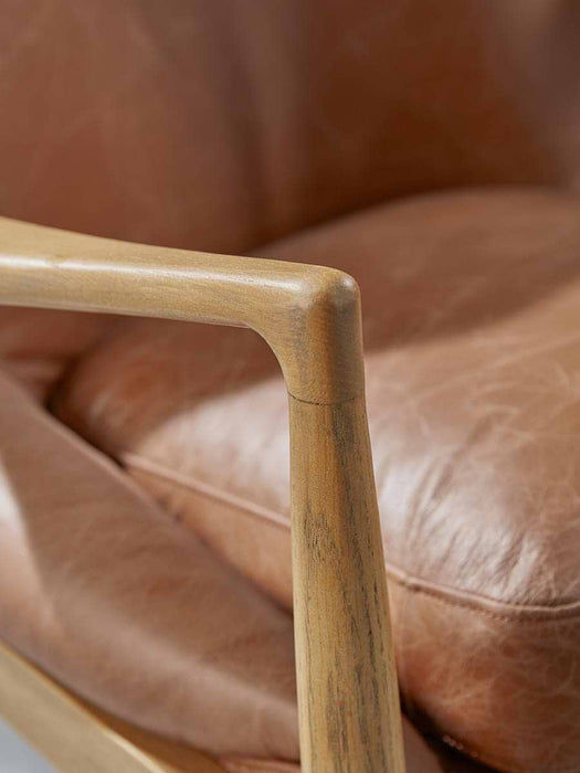 Halden Armchair - Leather