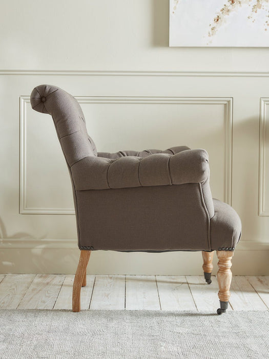 Camo Buttoned Armchair