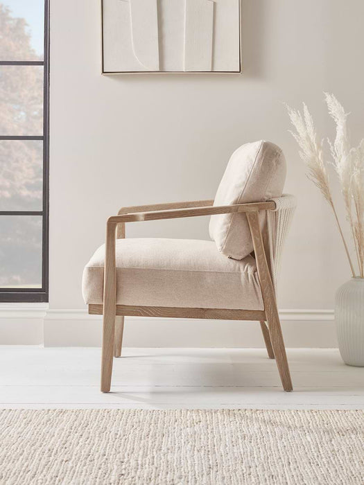 Woven Rope Occasional Chair