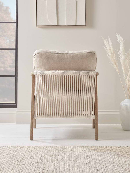 Woven Rope Occasional Chair