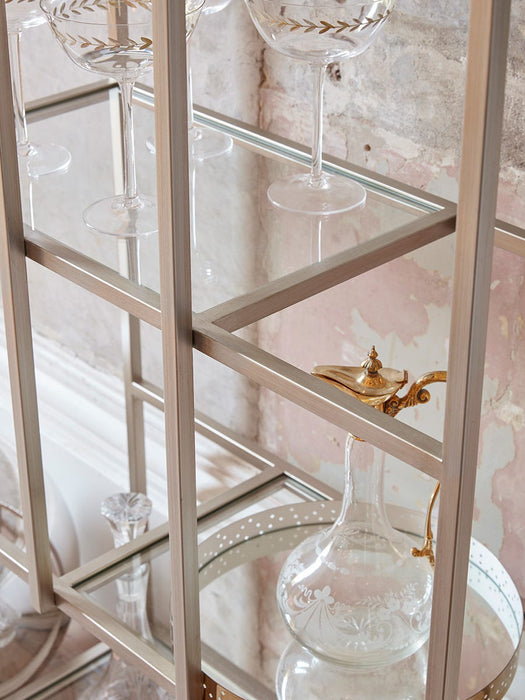 Villette Display Unit - Silver