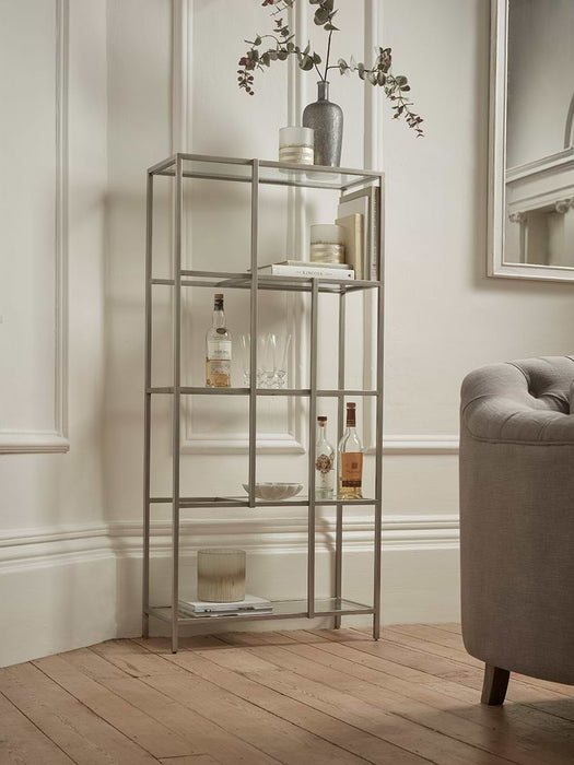 Villette Display Unit - Silver