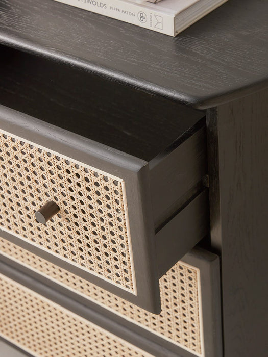 Cane Webbing Chest Of Drawers