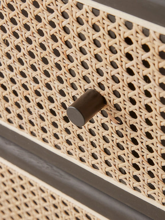 Cane Webbing Chest Of Drawers
