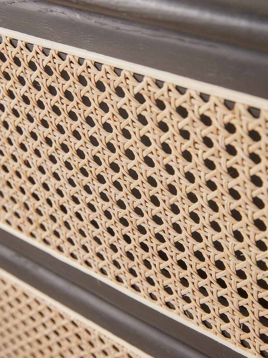 Cane Webbing Chest Of Drawers
