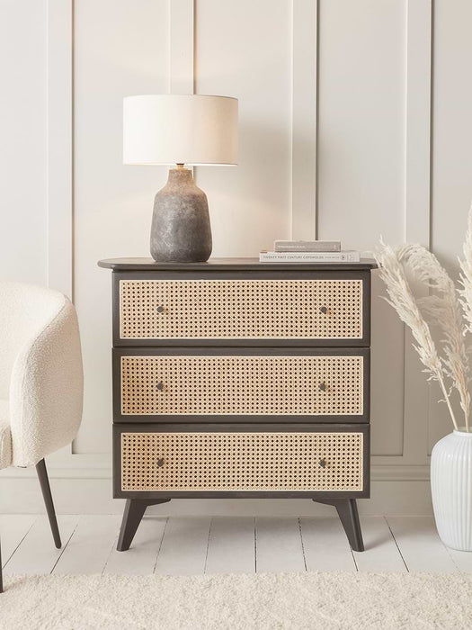 Cane Webbing Chest Of Drawers