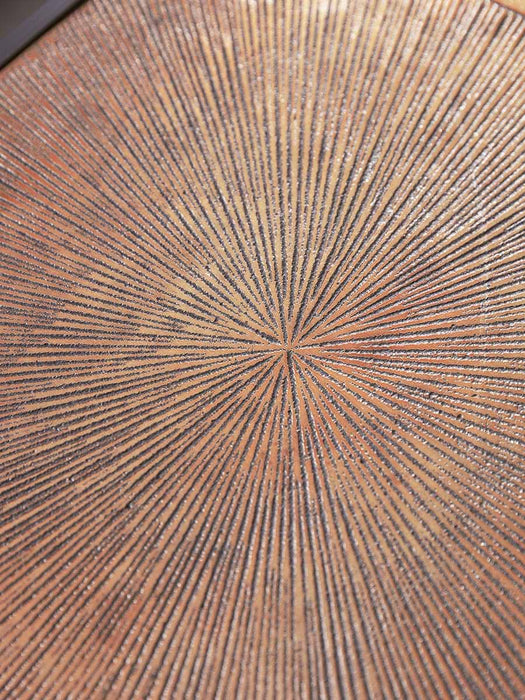 Etched Top Coffee Table