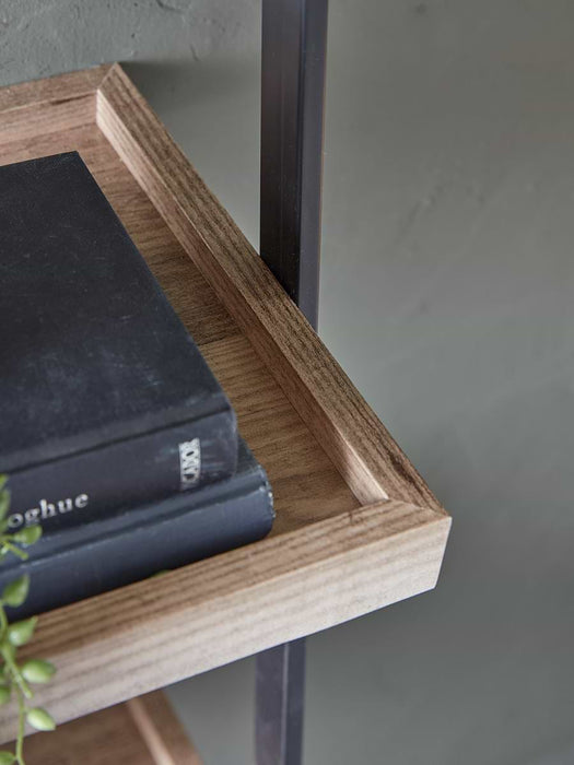 Slim Leaning Ladder Shelf