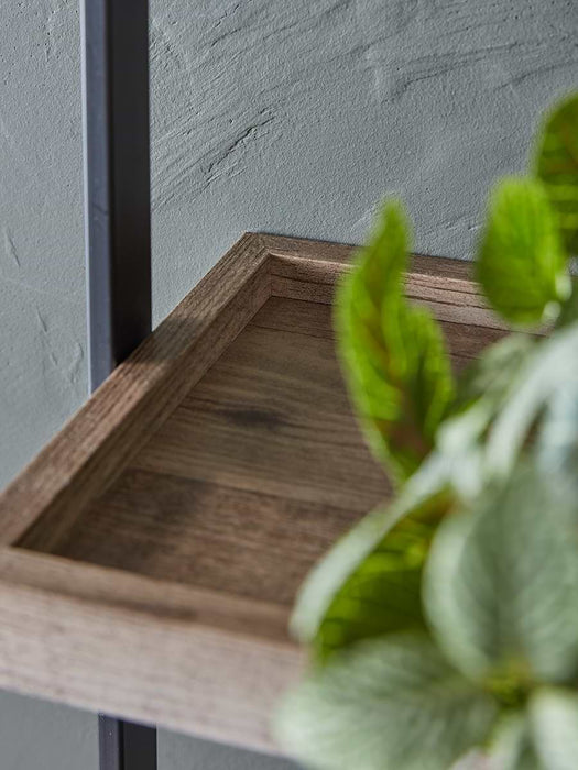 Slim Leaning Ladder Shelf