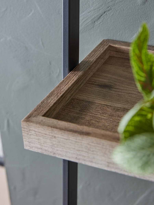 Slim Leaning Ladder Shelf