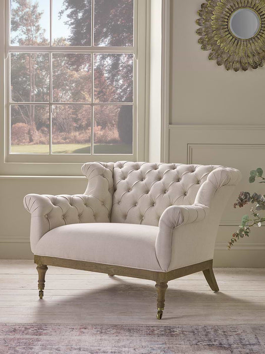 Buttoned Loveseat