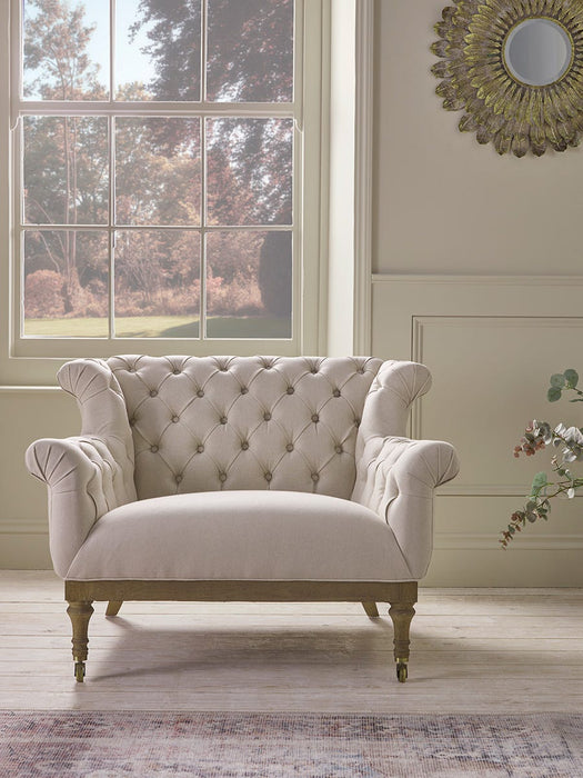 Buttoned Loveseat