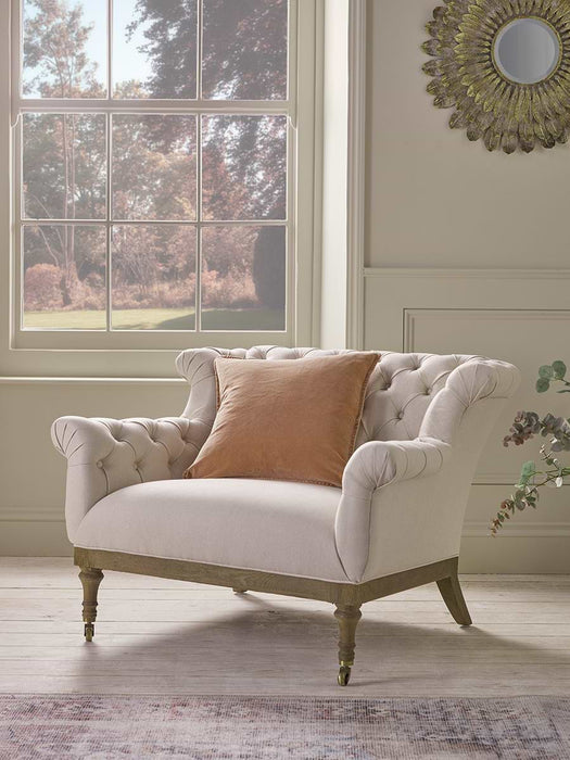 Buttoned Loveseat