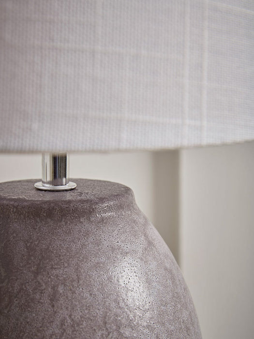 Blue Dipped Glaze Table Lamp