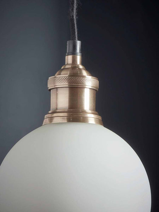 Frosted Globe Pendant