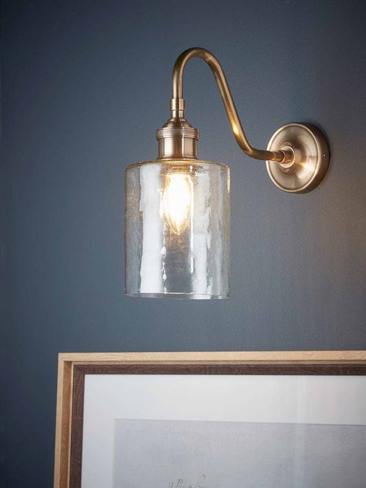 Column Glass Wall Light