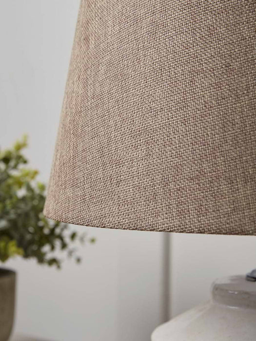 Dipped Glaze Table Lamp - Small