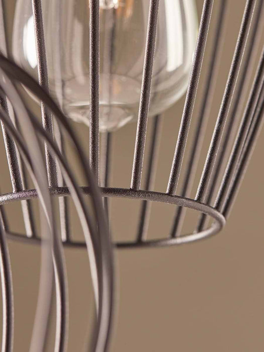 Three Mesh Cluster Pendants