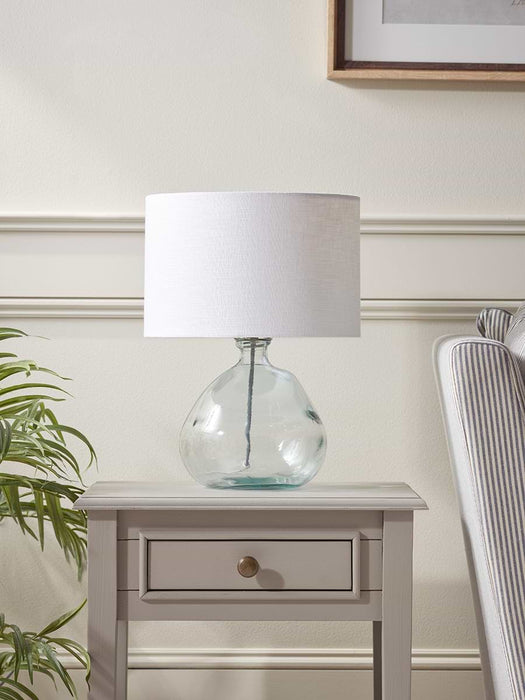 Recycled Glass Table Lamp
