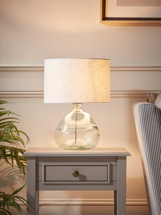Recycled Glass Table Lamp