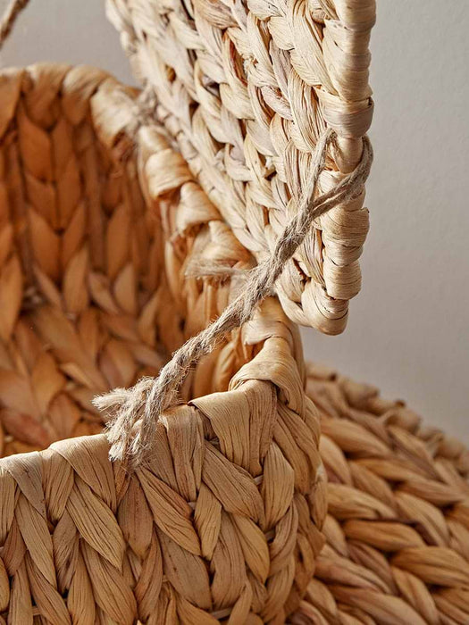 Three Hyacinth Storage Baskets