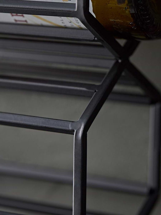 Hexagonal Wine Rack - Black