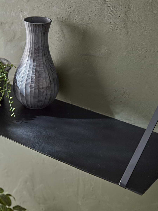 Black Industrial Shelf