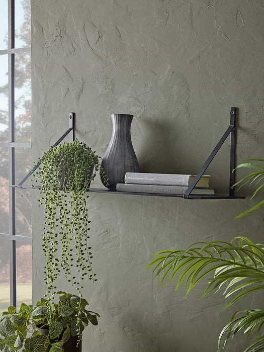 Black Industrial Shelf