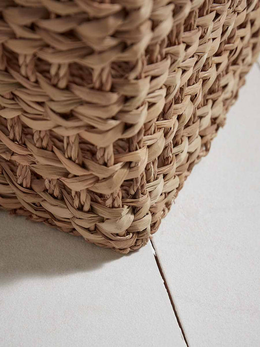 Two Square Woven Baskets