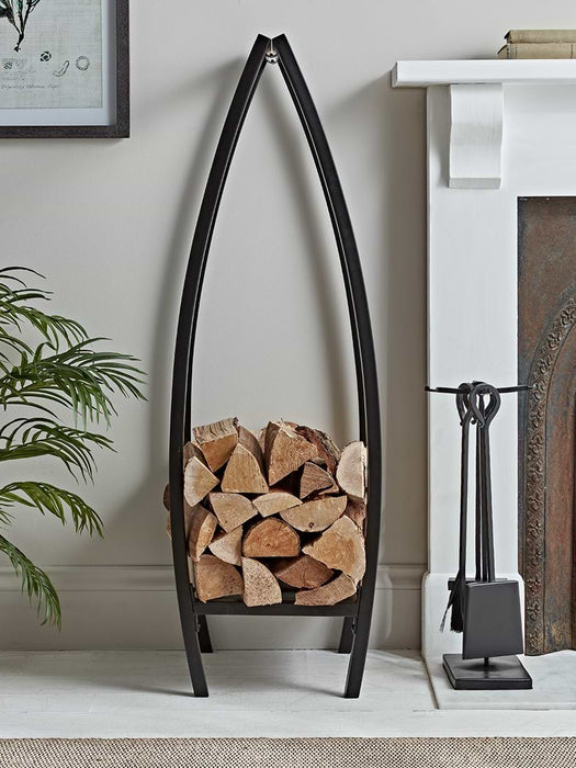 Tall Industrial Log Holder