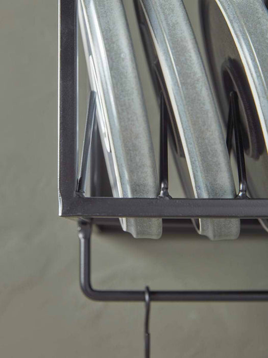 Industrial Style Iron Wall Unit - Small