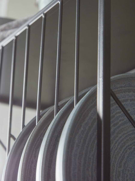 Industrial Style Iron Wall Unit - Small