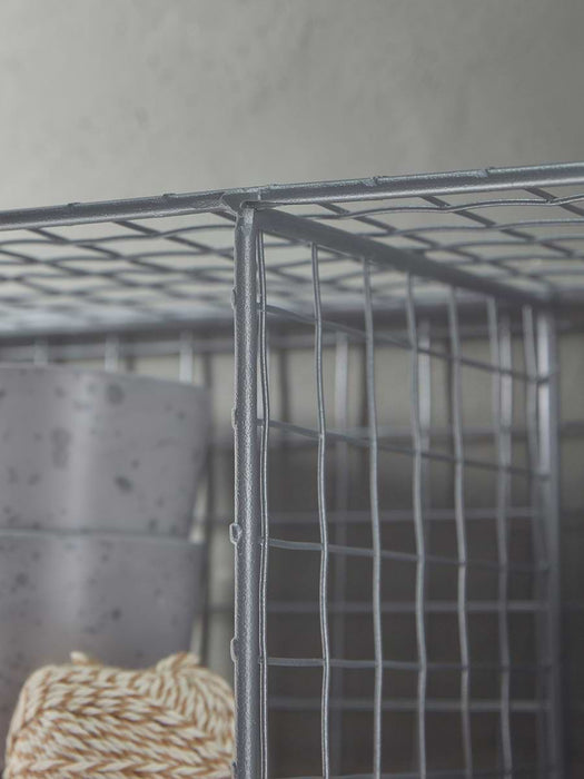Wirework Shelf & Hooks