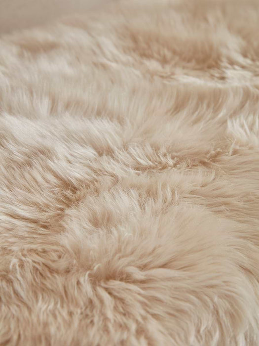 New Zealand Sheepskin Single Rug - Oyster