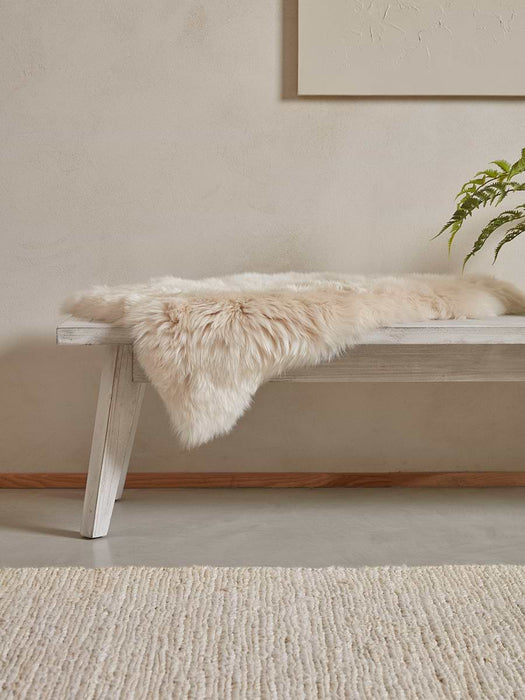New Zealand Sheepskin Single Rug - Oyster