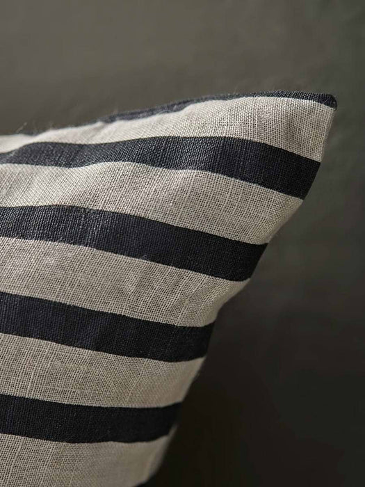 Black & White Striped Cushion Cover